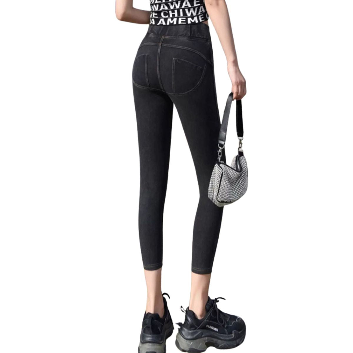 Butt Lift High-Waisted Skinny Jeggings