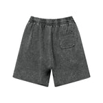 Raw Edge Patchwork Shorts
