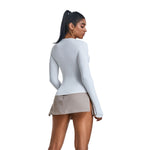 Quick-Dry Slim-Fit Long-Sleeve Tee