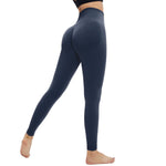 High-Waisted Solid Yoga Leggings