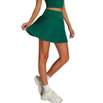 High-Waisted Tennis Pleated Skort