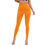 High-Waisted Solid Yoga Leggings