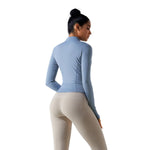 Tailored Fit Thumbhole Full-Zip Jacket