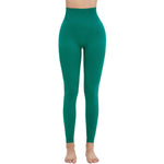 High-Waisted Solid Yoga Leggings