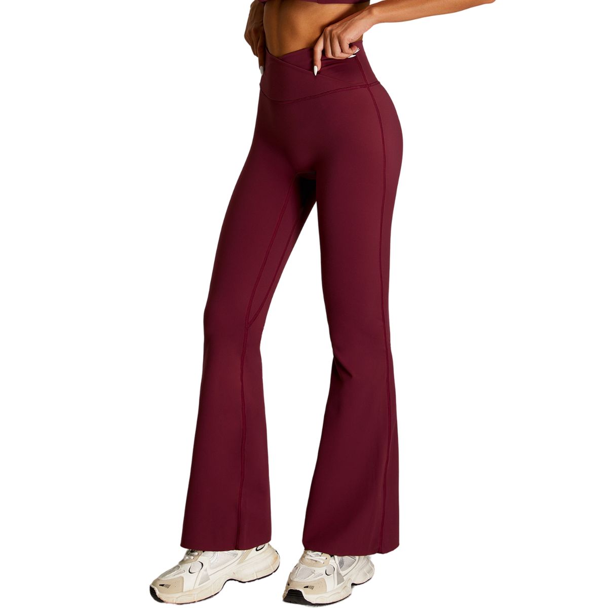 Women's Crossover Bootcut Leggings