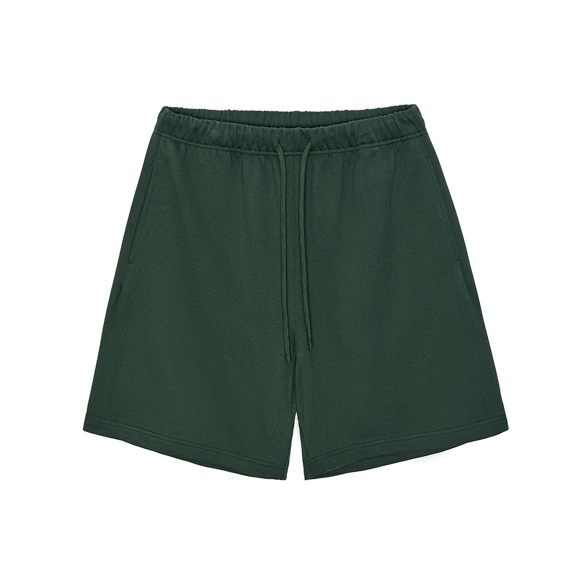 Heavyweight Plain Color Cotton Shorts