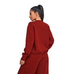 Solid Color Relaxed Fit Sweatshirt