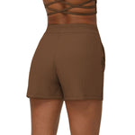 Women's Relaxed-Fit Ribbed Shorts