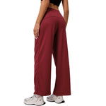 Women's Double Pleat Wide-Leg Trousers
