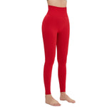 High-Waisted Solid Yoga Leggings