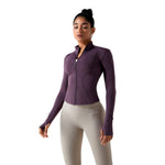 Tailored Fit Thumbhole Full-Zip Jacket