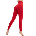 High-Waisted Solid Yoga Leggings