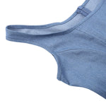 Floral Appliqu¨¦ Denim Slip Mini Dress