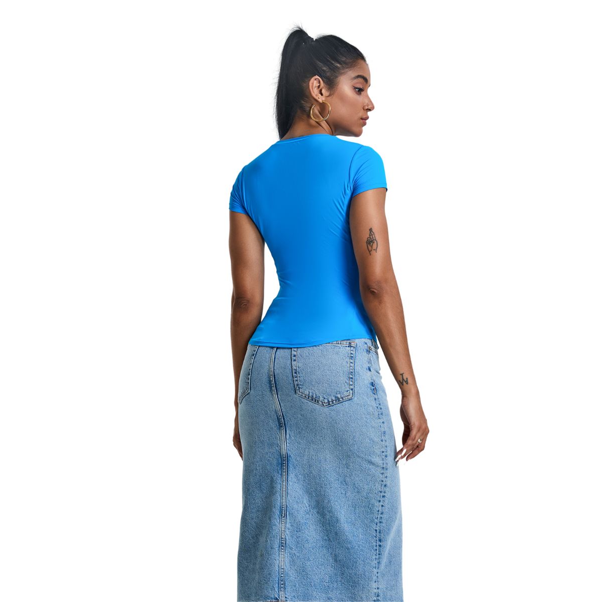 Quick-Dry Slim Fit Crewneck Tee