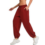 Solid Color Relaxed Fit Joggers