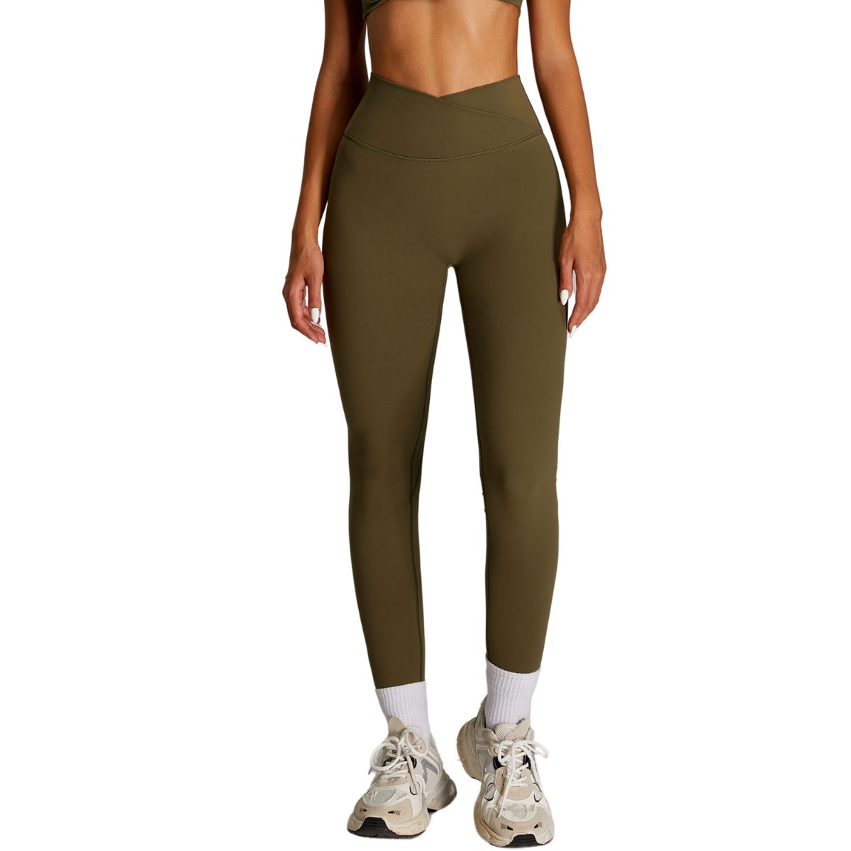 Women's Quick-Dry Crossover Leggings