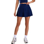 High-Waisted Tennis Pleated Skort