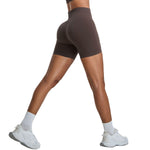 High-Rise Seamless Workout Shorts