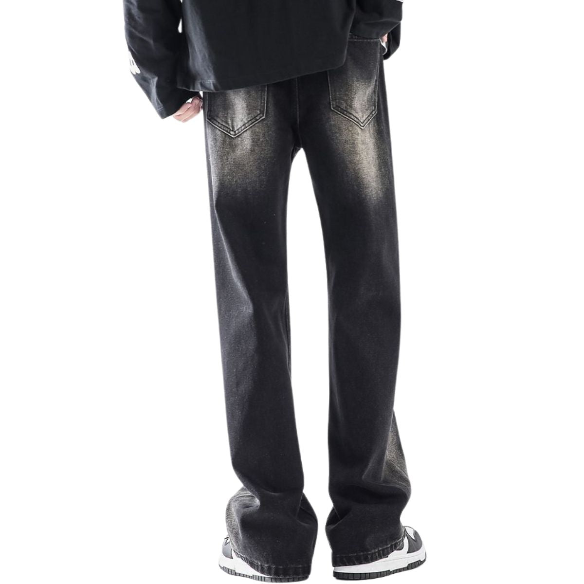 Electric Tie-Dye Baggy Denim Jeans