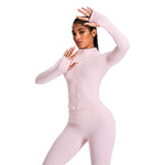 Tailored Fit Thumbhole Full-Zip Jacket