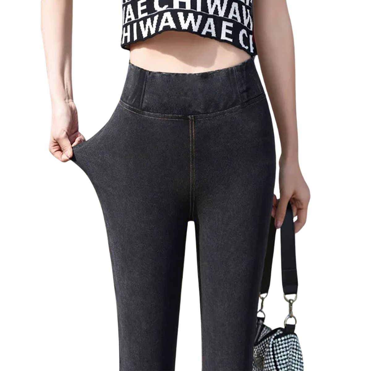 Butt Lift High-Waisted Skinny Jeggings