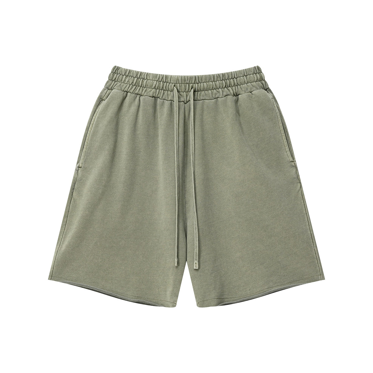 Vintage Raw-Hem Short Pants
