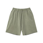 Vintage Raw-Hem Short Pants