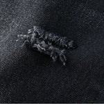 Star Applique Ombre-Faded Ripped Jeans