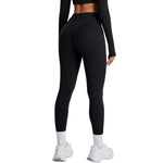 High-Waisted Solid Color Workout Leggings