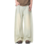 Heavy Washed Oversized Denim Jeans