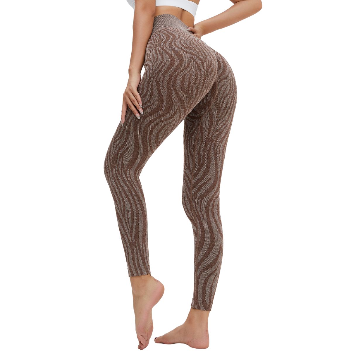 Seamless High-Waisted Sculpting Leggings