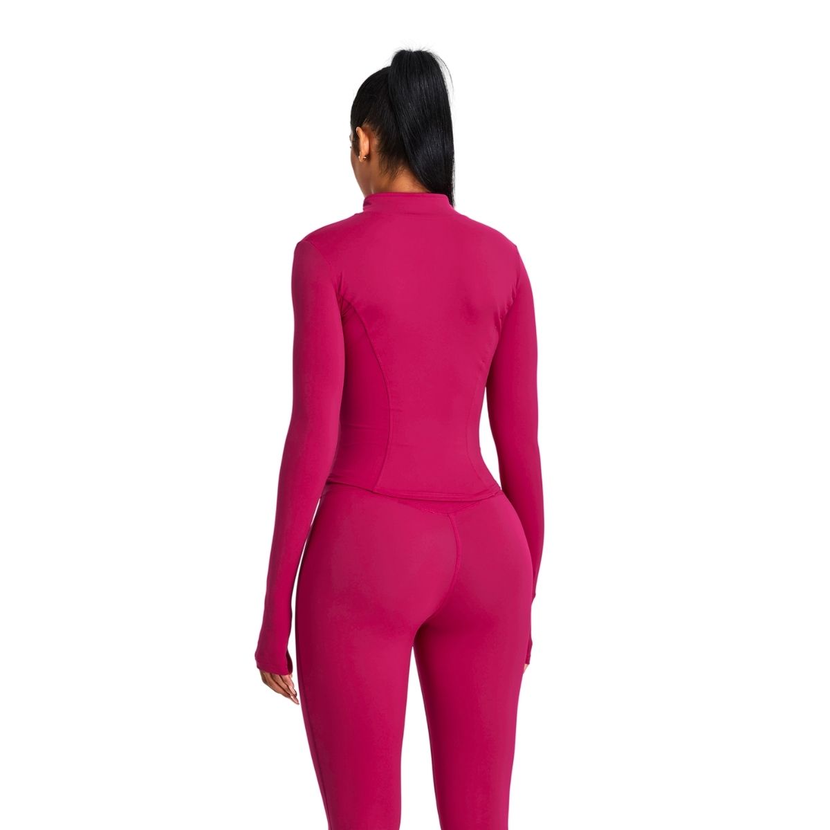 Tailored Fit Thumbhole Full-Zip Jacket