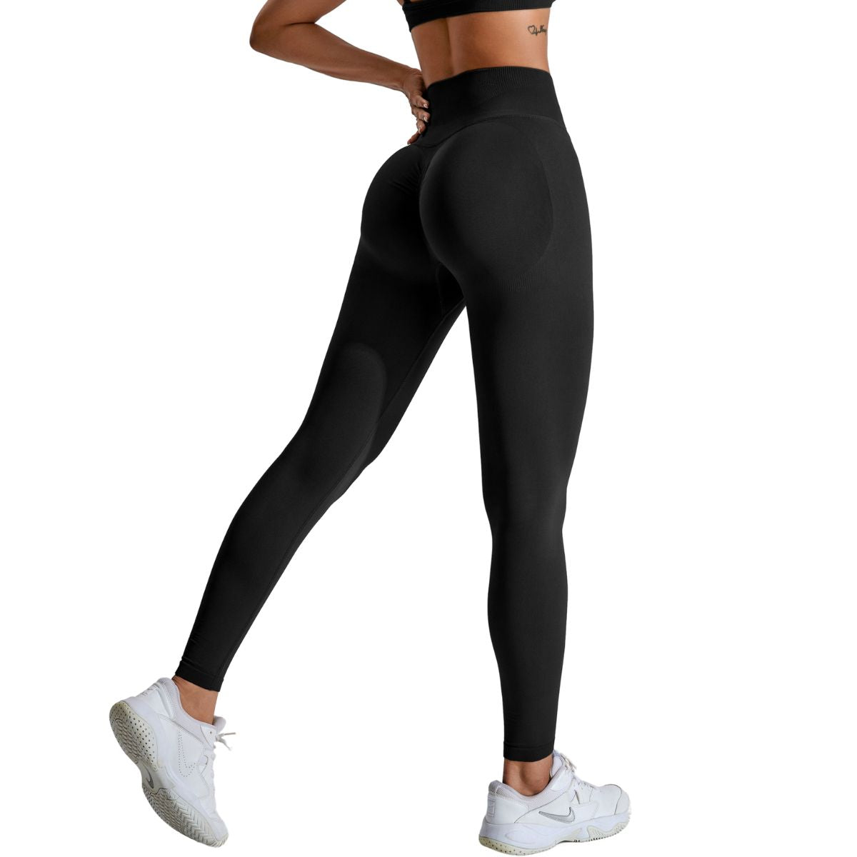 Women's Solid Color Butt-Lift Leggings