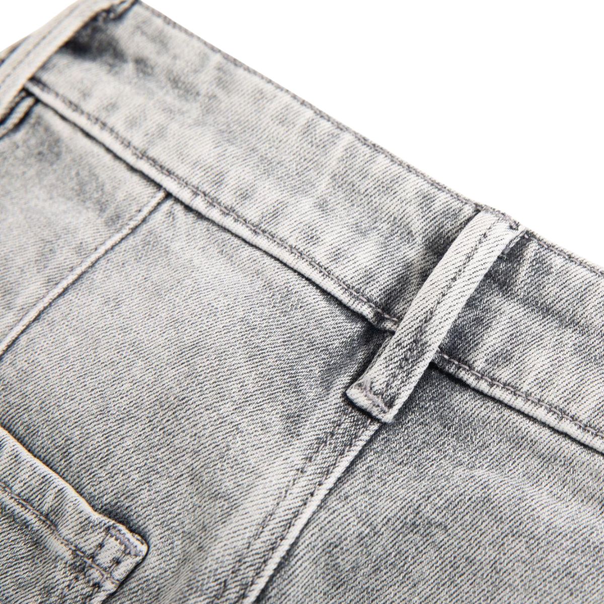 Beaded-Embroidered Floral Cut-Out Ankle Jeans