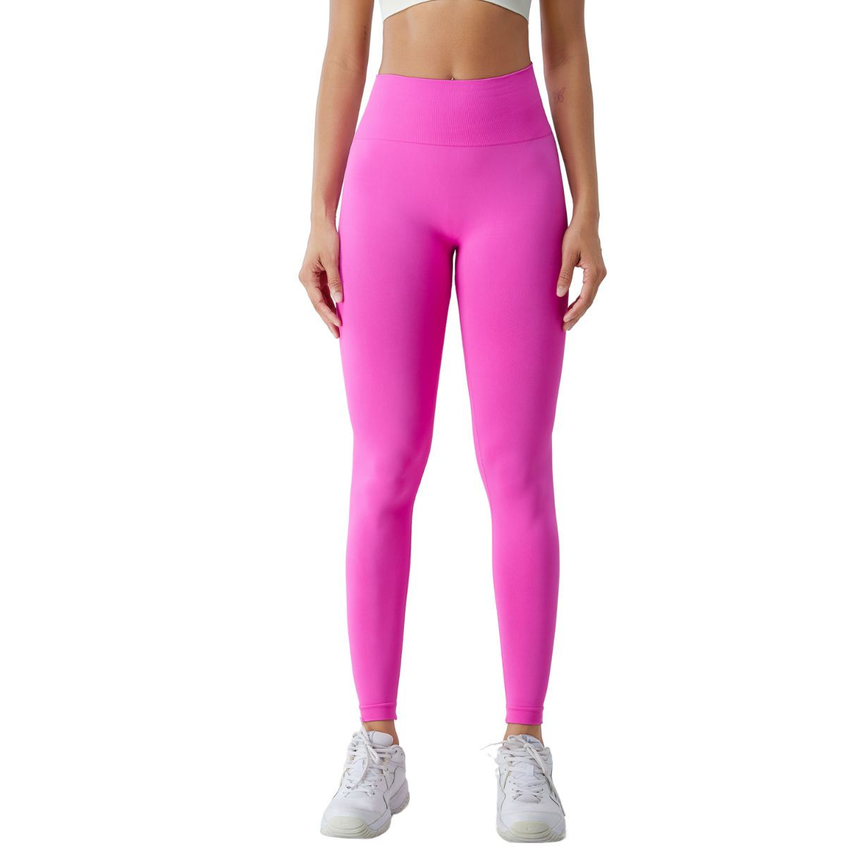V-Seam Back Butt-Lifting Leggings