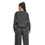 Solid Color Relaxed Fit Sweatshirt