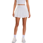 High-Waisted Tennis Pleated Skort