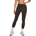 Solid Color Quick-Dry Running Leggings