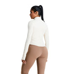 Women's Solid Color Full-Zip Jacket