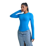 Quick-Dry Slim-Fit Long-Sleeve Tee