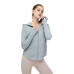 Hooded Full-Zip UV-Protective Jacket