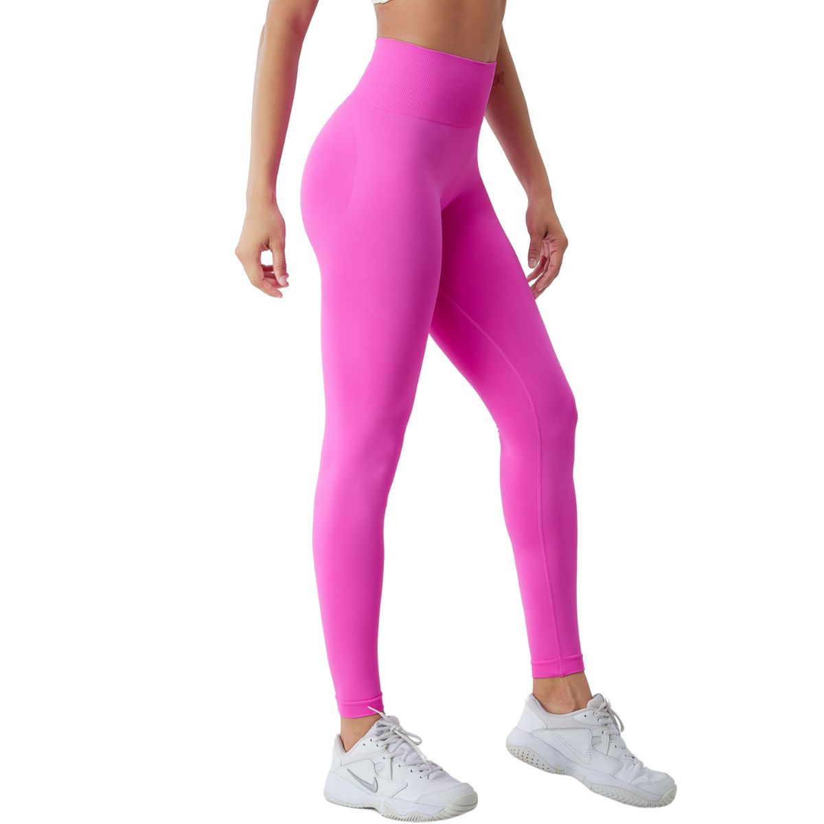 V-Seam Back Butt-Lifting Leggings