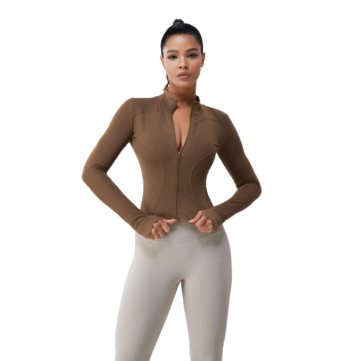 Tailored Fit Full-Zip Fleece Jacket