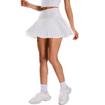 High-Waisted Tennis Pleated Skort