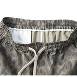 Relaxed Fit Leopard Cargo Trousers