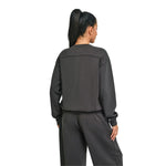 Solid Color Relaxed Fit Sweatshirt