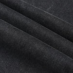 Sequined & Beaded Floral Embroidery Tapered Ankle Jeans