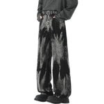 Y2K Tie-Dye Straight Leg Jeans