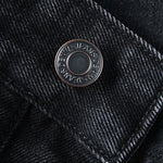 Star Applique Ombre-Faded Ripped Jeans