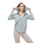 Hooded Full-Zip UV-Protective Jacket